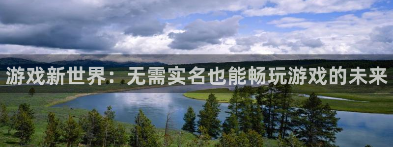 杏鑫注册登录平台是什么：游戏新世界：无需实名也能畅玩游戏的未